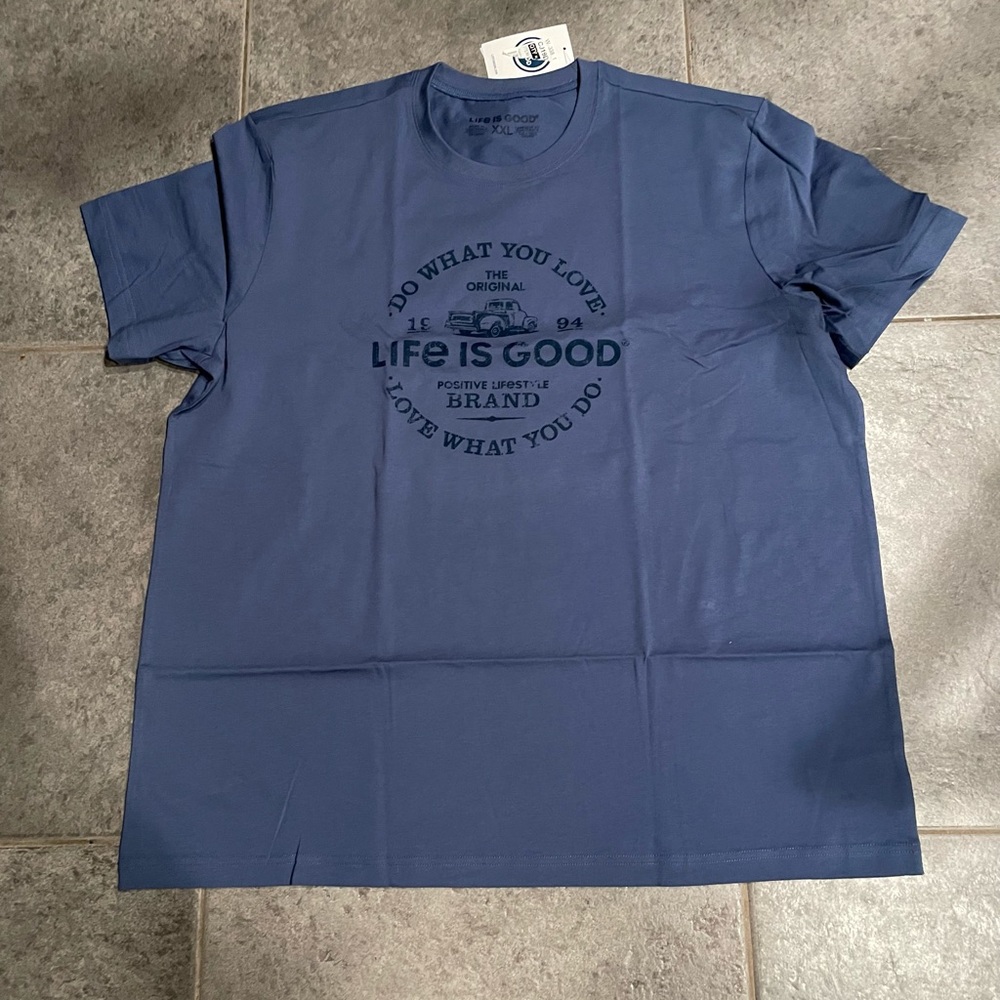 Life is good® Positive Lifestyle Truck Graphic T-Shirt - Short Sleeve